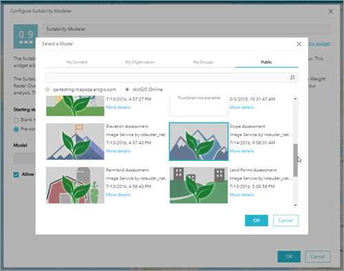 Select a model Select a model