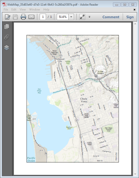 Sample PDF output Sample PDF output
